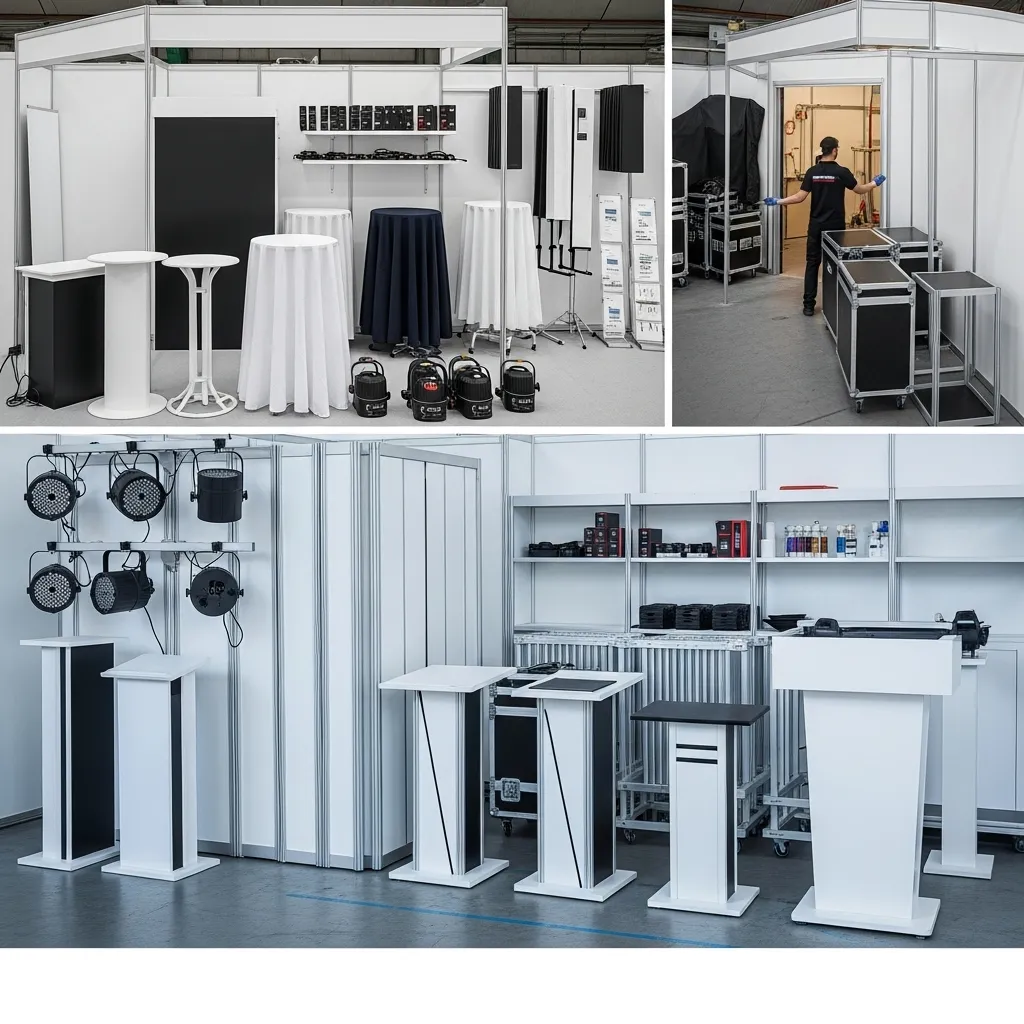 اجاره تجهیزات نمایشگاهی